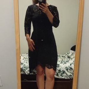 Black Lace Cupcakes and Cashmere Dress